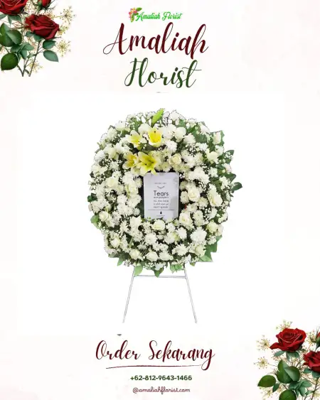 Krans Bunga Duka pelabuhan ratu